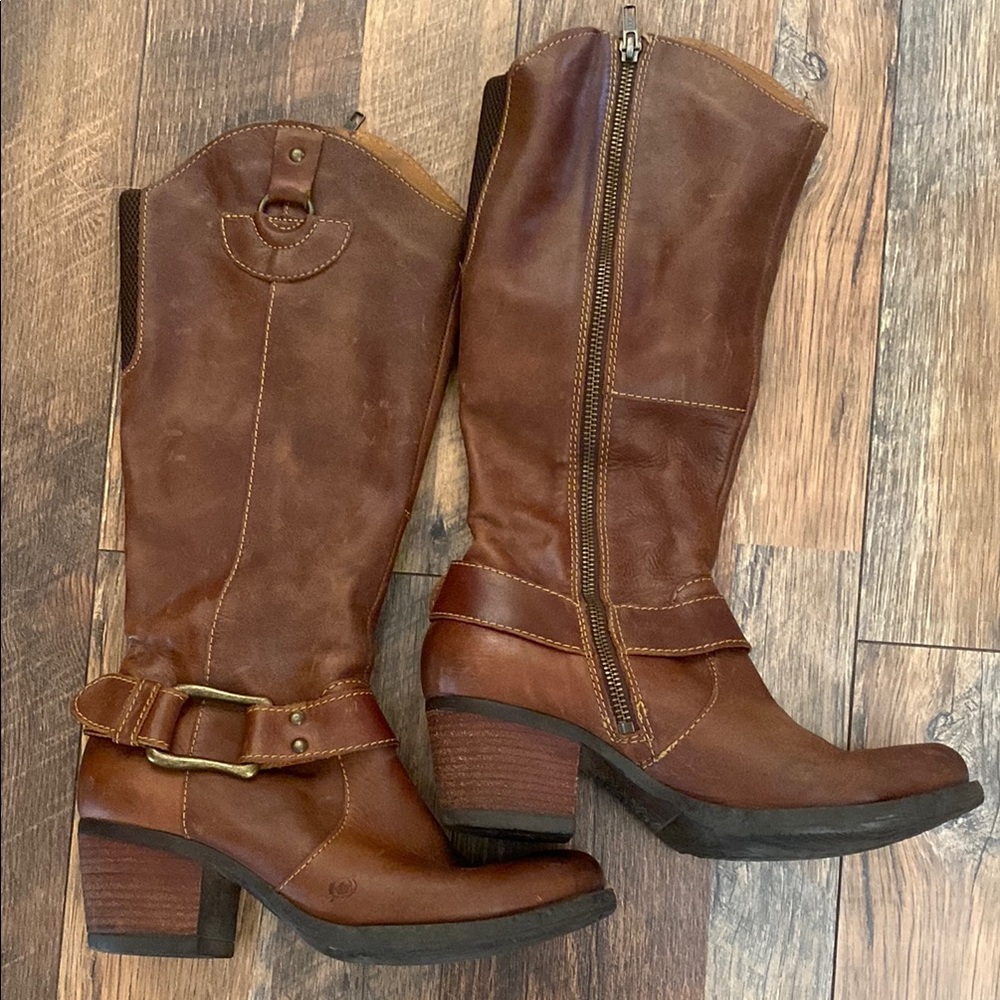 Born Brown Leather Knee-High Boots
Like new worn a few times